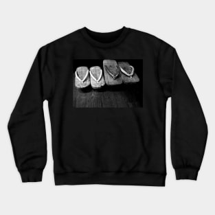 His and Hers Japanese Geta Crewneck Sweatshirt